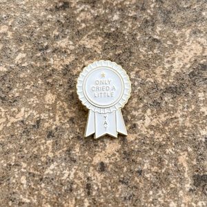 Only cried a little brooch lapel pin backpack pin‎ hat pin